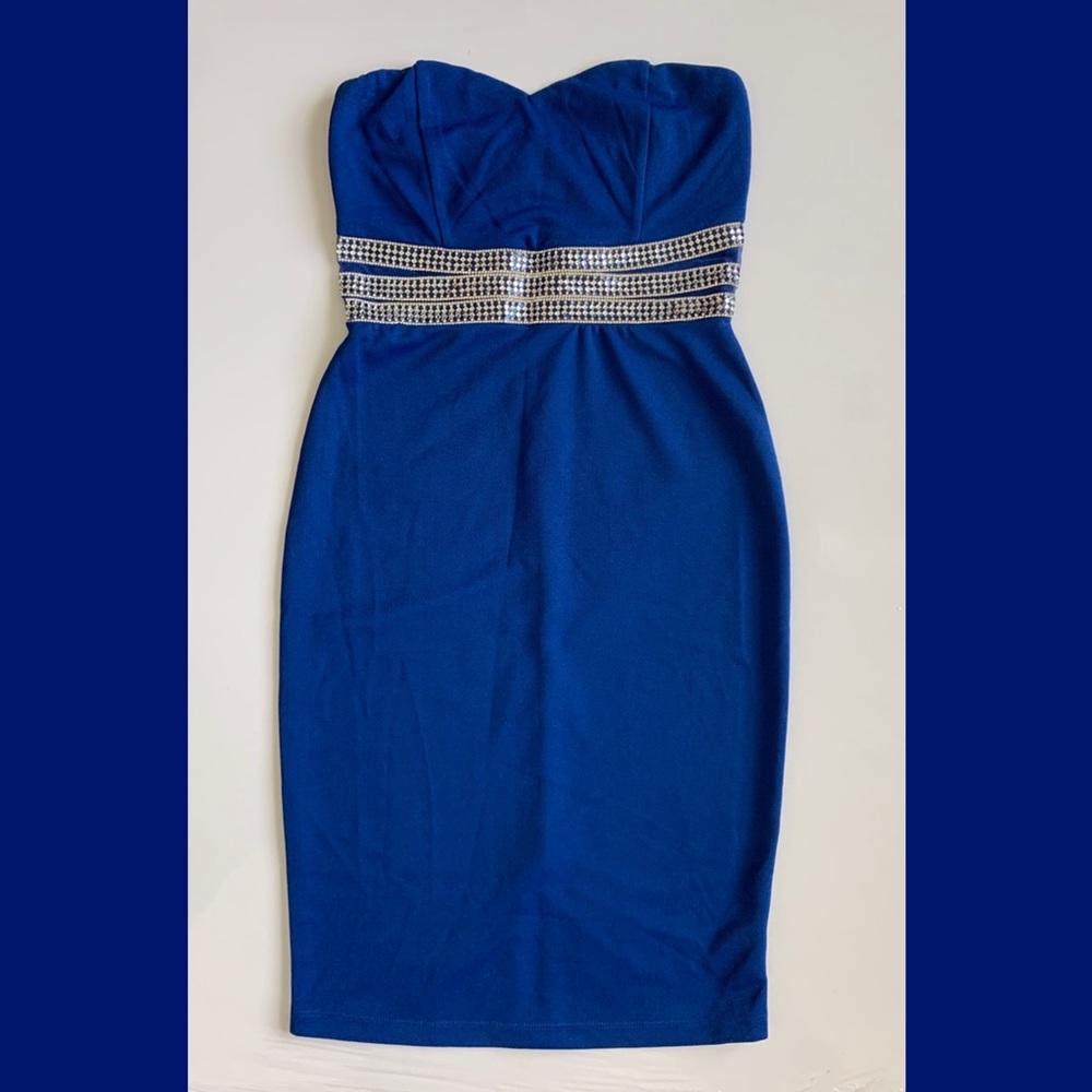 Rhinestone Detail Dress